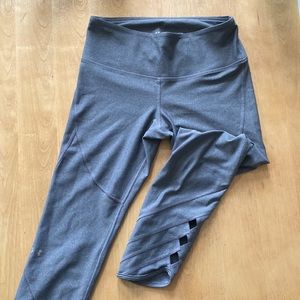 Under Armour Compression Leggings with scallop detail